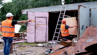 Демонтаж гаражей в Тутаеве, цена от 1784 руб. – услуги под ключ от 2Землекопа-Ттв